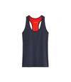 Tory Sport Performance Mesh-back Tank In Tory Navy/red