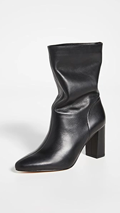 Villa Rouge Loden Boots In Black