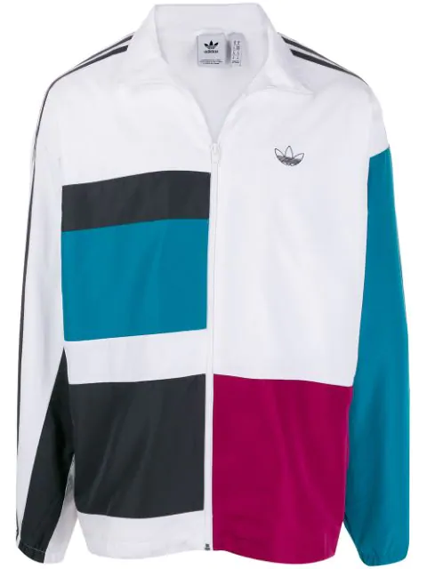 adidas colour block jacket
