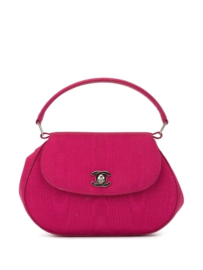 Pre-owned Chanel 1998 Cc Handbag In Pink