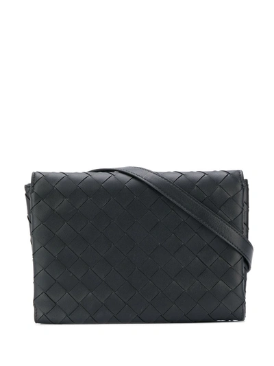 Bottega Veneta Intrecciato Belt Bag In Black