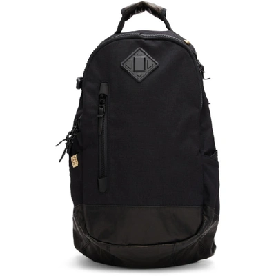 Visvim Panelled Plain Backpack In Black