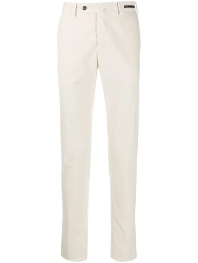 Pt01 Orient Heights Corduroy Chinos In White