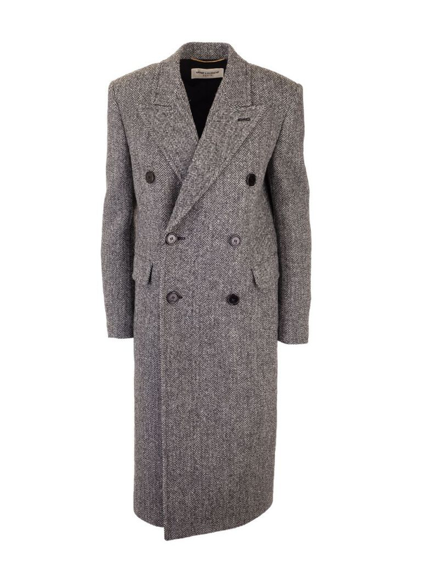 saint laurent wool coat