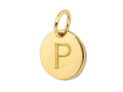 Missoma Gold Initial P Disc