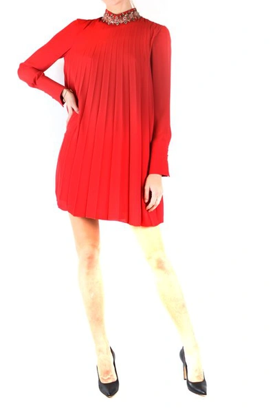 Dondup Dress - Atterley In Rosso
