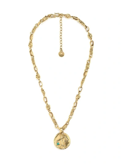 Goossens Gold Libra Talisman Necklace In Not Applicable