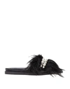 Simone Rocha Sandals In Black