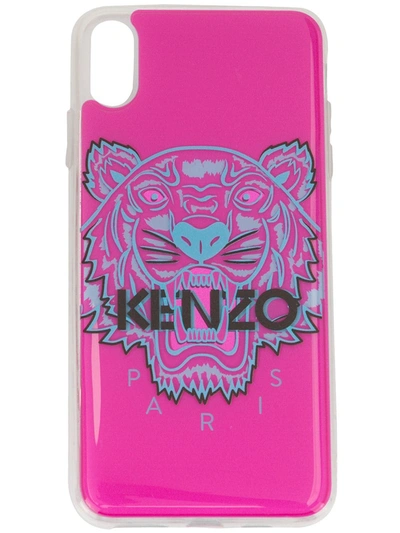 Kenzo Tiger Iphone Xs Max Case In Pink