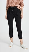 Atm Anthony Thomas Melillo Micro Twill Pull On Pants In Black