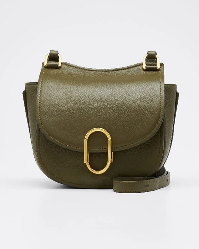 3.1 Phillip Lim / フィリップ リム Alix Hunter Leather Shoulder Bag In Olive