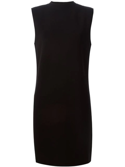 Rick Owens Sleeveless Knit Top In Nero