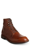 Allen Edmonds Higgins Weatherproof Plain Toe Boot In Tan