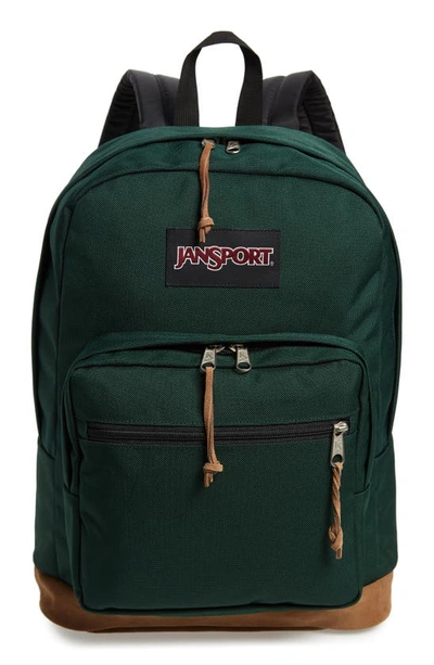 jansport right pack pine grove Backpack - Durable Daypack with Padded 15" Laptop Sleeve, Spacious Main Compartment & Integrated Water Bottle Pocket - Curry The Right Pack in Juniper pairs signature suede leather details with the Lunch Break in Cyberspace Galaxy Jansport Right Pack Backpack -