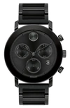 Movado Bold Evolution Chronograph Quartz Black Dial Mens Watch 3600684