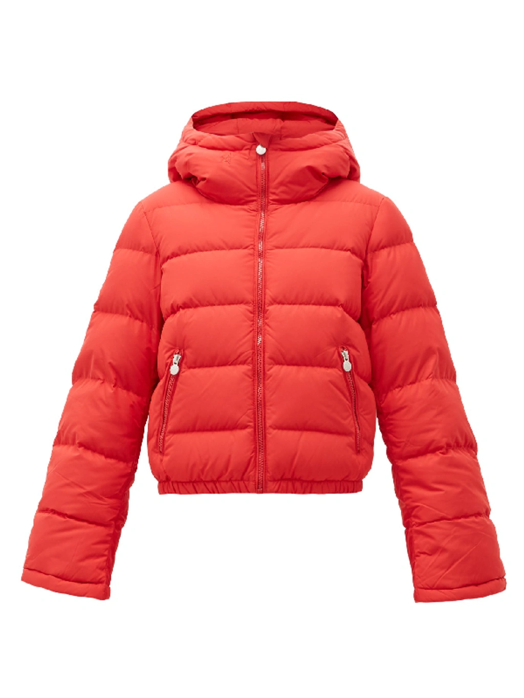 Perfect Moment Polar Flare Down-filled Ski Jacket In Red ModeSens