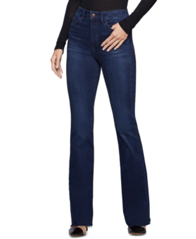 Bcbgeneration Raw-edge Flared Jeans In Abbie