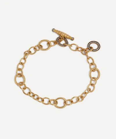 Annoushka X The Vampire's Wife 18ct Gold Diamond Charm Bracelet