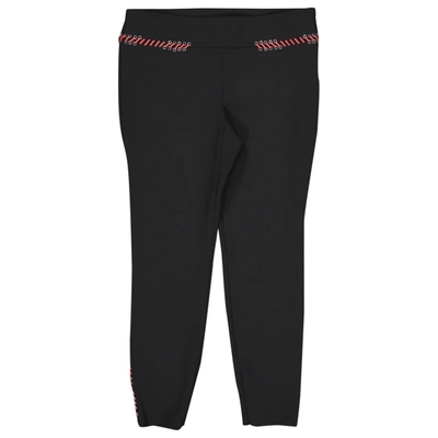 Pre-owned Alexander Mcqueen Wool Carot Pants In Black