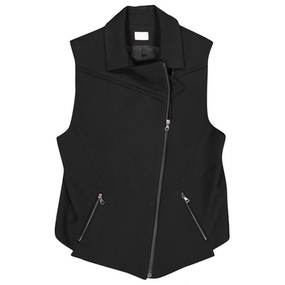 Pre-owned Lala Berlin Short Waistcoat In Black