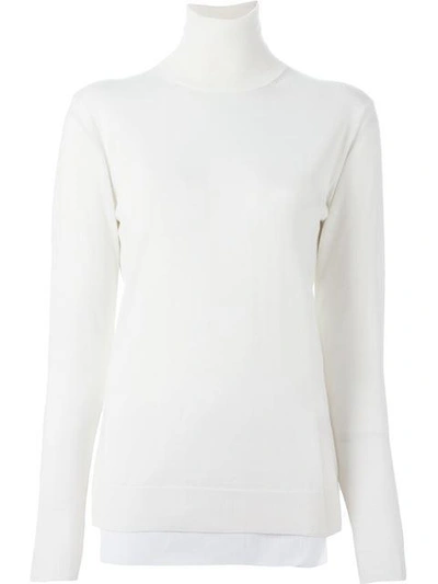 Stella Mccartney Turtle Neck Sweater In Beige