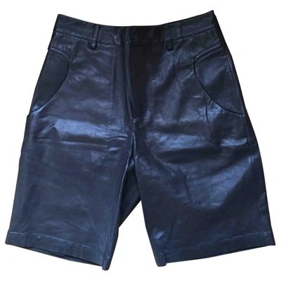Pre-owned Alexander Wang Black Synthetic Shorts