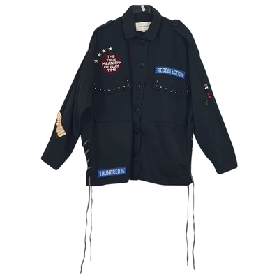 Pre-owned Moussy Jacket In Black