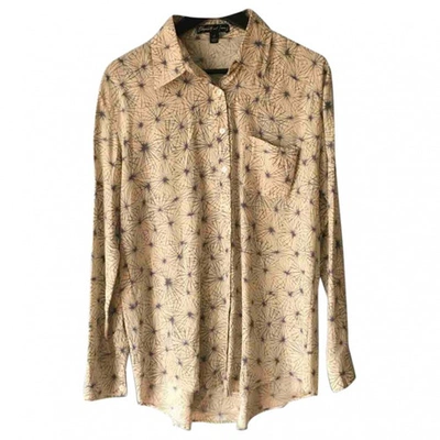 Pre-owned Elizabeth And James Silk Shirt In Other