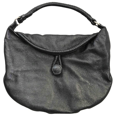 Pre-owned Viktor & Rolf Leather Handbag In Black