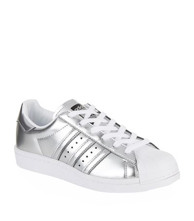 Adidas Originals Superstar Boost Metallic Faux Leather Sneakers In ...