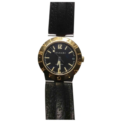 Pre-owned Bulgari Diagono Watch In Gold