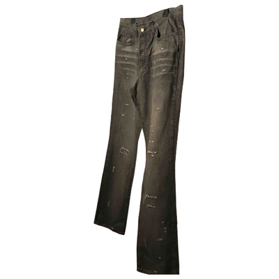 Pre-owned Just Cavalli Trousers In Grey