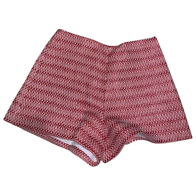Pre-owned Alexis Red Cotton Shorts