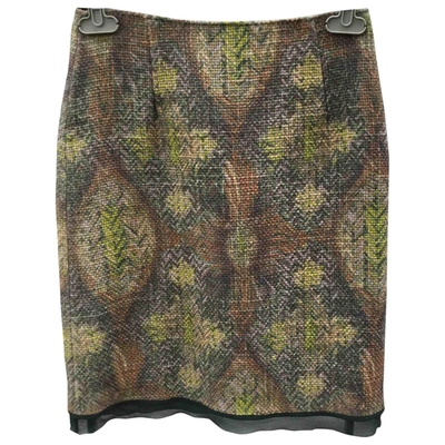 Pre-owned Malo Wool Mini Skirt In Other