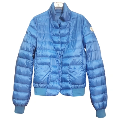 Pre-owned Moncler Classic Jacket In Blue