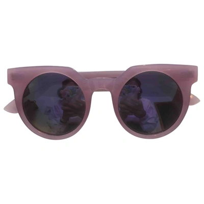 Pre-owned Quay Pink Sunglasses