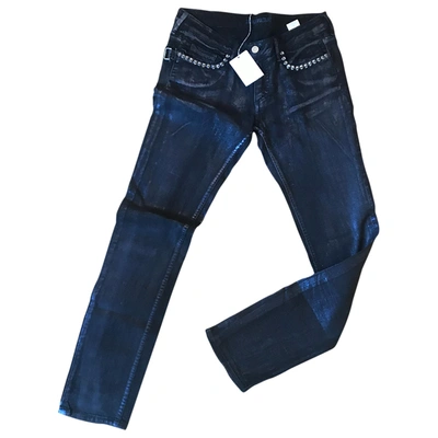 Pre-owned Zadig & Voltaire Slim Jeans In Metallic