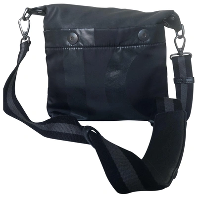 Pre-owned Iceberg Cloth Small Bag In Black
