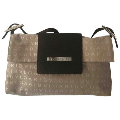 Pre-owned Bulgari Cloth Mini Bag In Beige