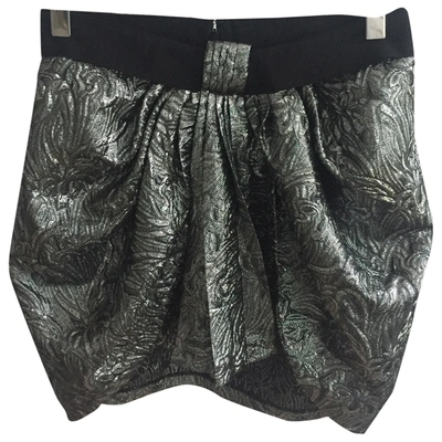 Pre-owned Isabel Marant Skirt In Silver