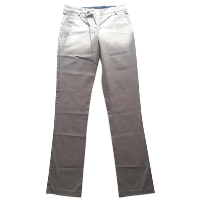 Pre-owned Daniele Alessandrini Trousers In Beige