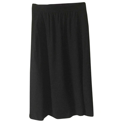 Pre-owned Vanessa Seward Mid-length Skirt In Black