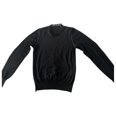 Pre-owned Dolce & Gabbana Wool Pull In Black