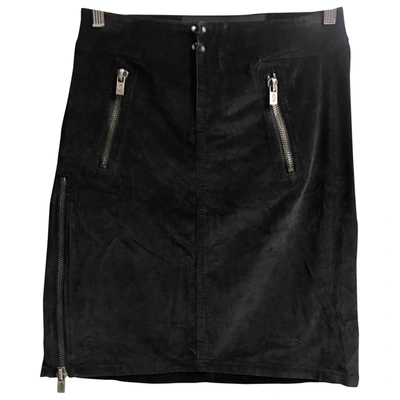 Pre-owned Diesel Mid-length Skirt In Black