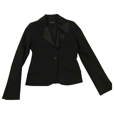 Pre-owned Patrizia Pepe Black Cotton Jacket