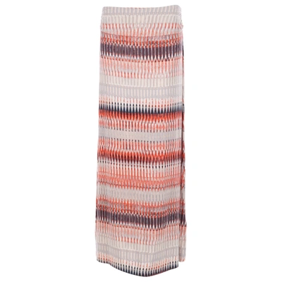 Pre-owned Cynthia Rowley Silk Mid-length Skirt In Multicolour