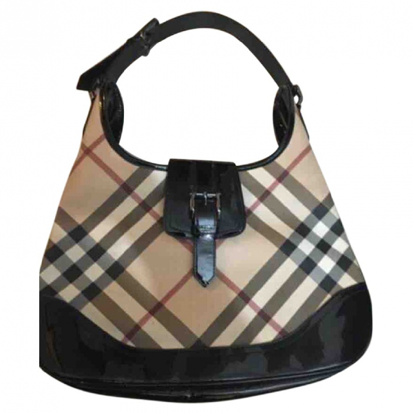 Pre-Owned Burberry Cloth Handbag | ModeSens
