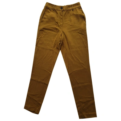 Pre-owned American Vintage Camel Trousers