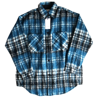Pre-owned Faith Connexion Wool Shirt In Blue