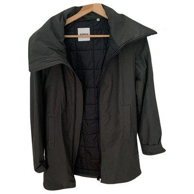 Pre-owned Aspesi Peacoat In Anthracite
